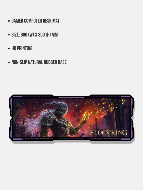 Elden RIng | Gaming Mouse Pad Desk Mat for Computer Laptop - Image 2