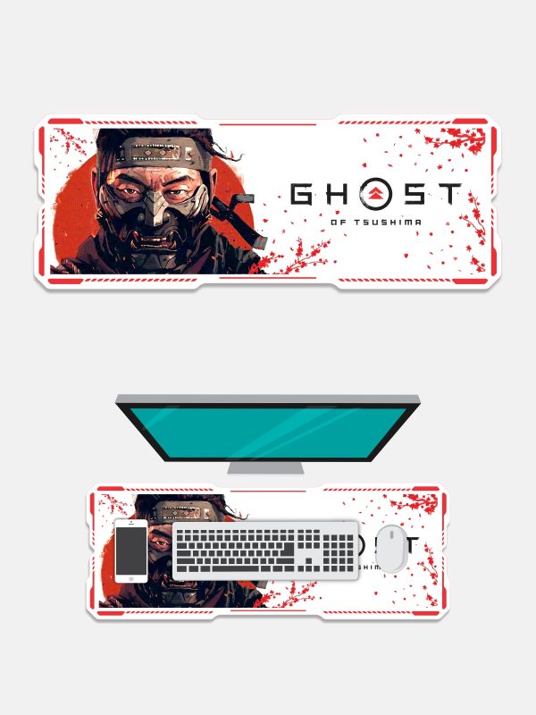 Ghost | Gaming Mouse Pad Desk Mat for Computer Laptop