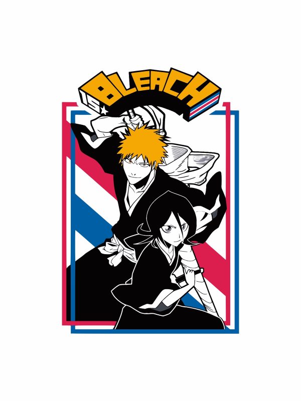 Bleach Anime T-Shirt -D2- White - Image 3