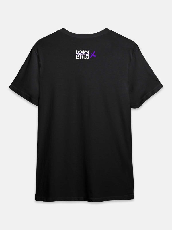 Cowboy Bebop-Anime T-Shirt- Spike X Faye-Black - Image 2