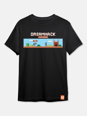 DreamHack Theme - T-Shirt - Black