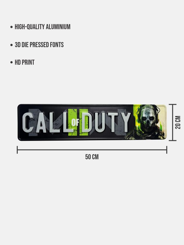 Call of Duty - MIIW - Ghost - Metal Plate - Image 4