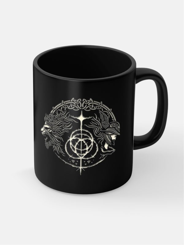 Lion Ring - Gamerverse Engraved Mug - Image 3