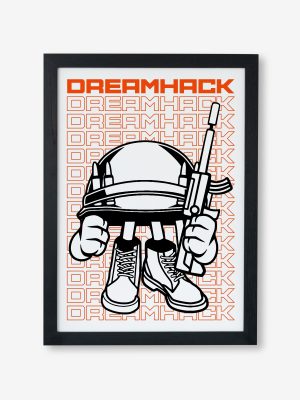Dreamhack Sniper - Frame Poster - A3