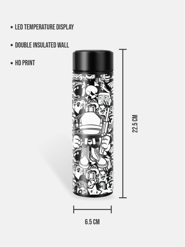 DreamHack - Black - Temperature Bottle - Image 3