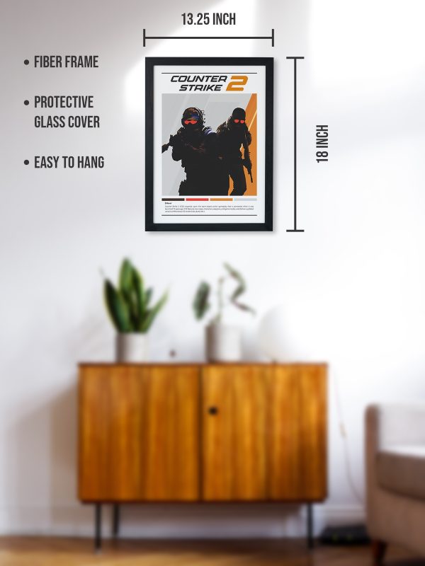 Counter Strike 2 - Frame Poster - A3 - Image 2