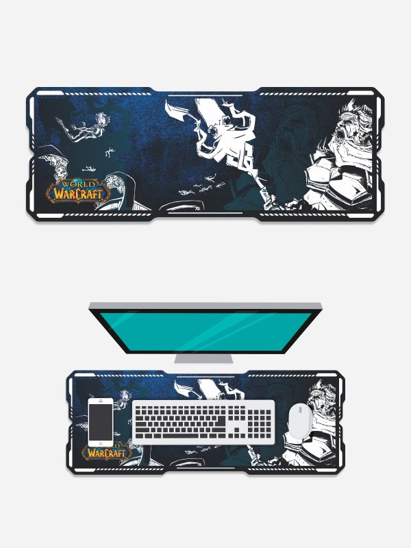 World Warcraft | Gaming Mouse Pad Desk Mat for Computer Laptop