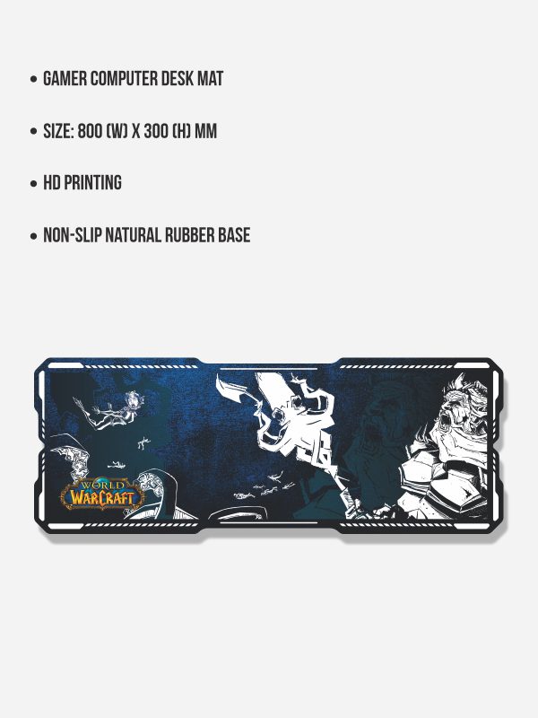 World Warcraft | Gaming Mouse Pad Desk Mat for Computer Laptop - Image 2