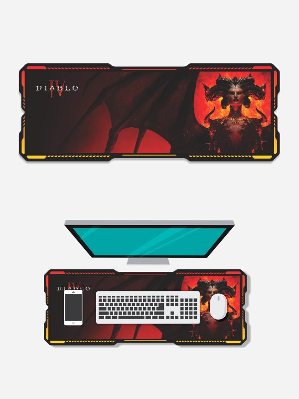 Diablo IV | Gaming Mouse Pad Desk Mat for Computer Laptop