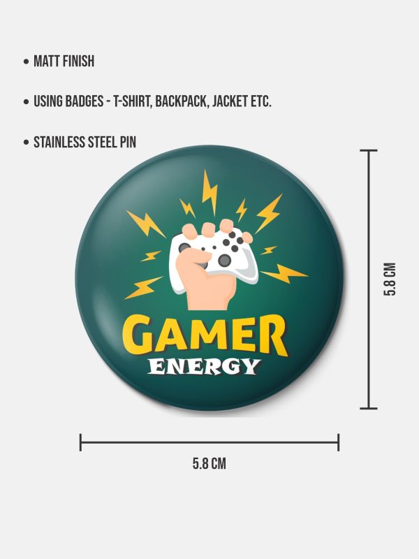 Gaming Quotes Badges D2 - Pack of 4 - Image 2