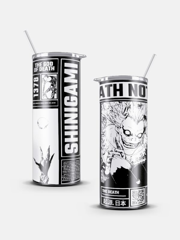 Shinigami-Skinny Tumbler with Straw