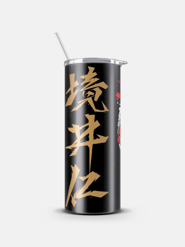 Ghost of Tsushima-Skinny Tumbler with Straw - Image 4