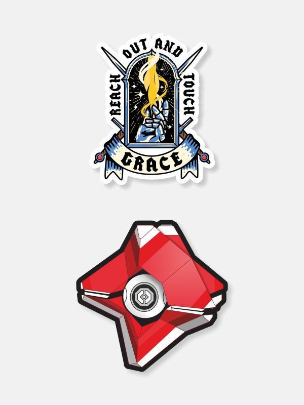 Gamerverse Sticker D2 - Pack of 4 - Image 3