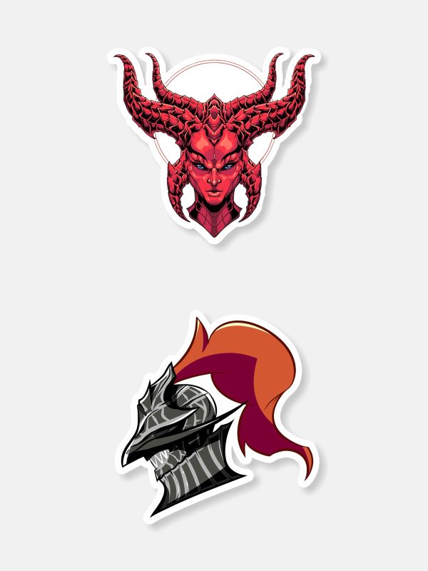 Gamerverse Sticker D1 - Pack of 4 - Image 4
