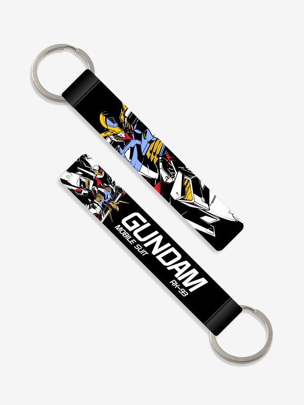 Gundam - Key Ring-Black