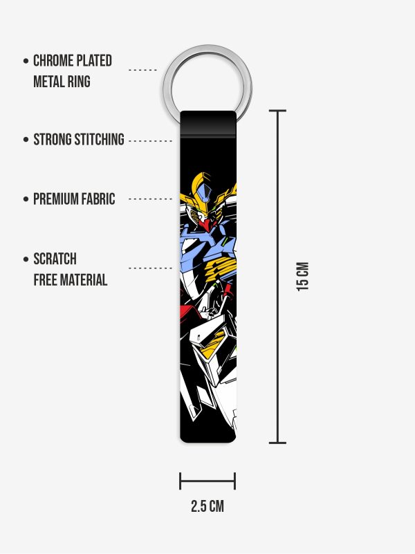 Gundam - Key Ring-Black - Image 2