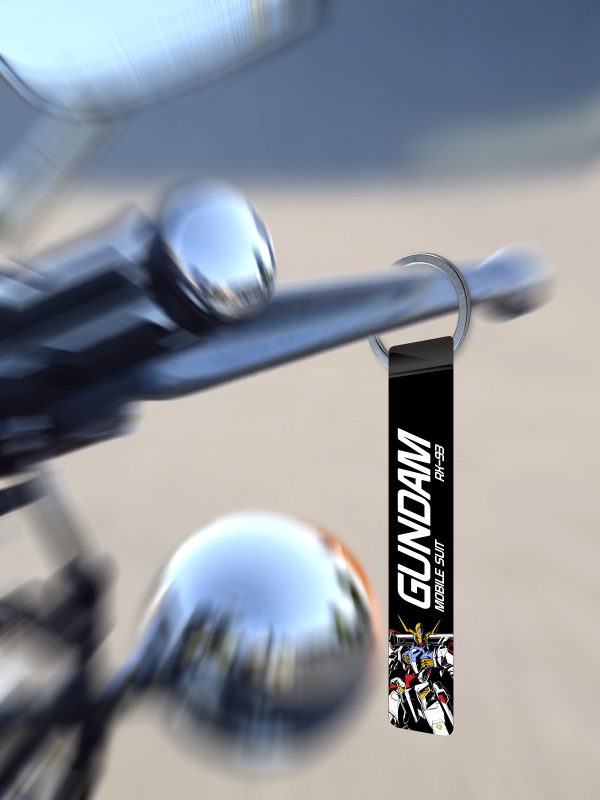Gundam - Key Ring-Black - Image 3