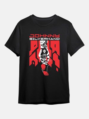 Gaming Tshirt-Silverhand-Black