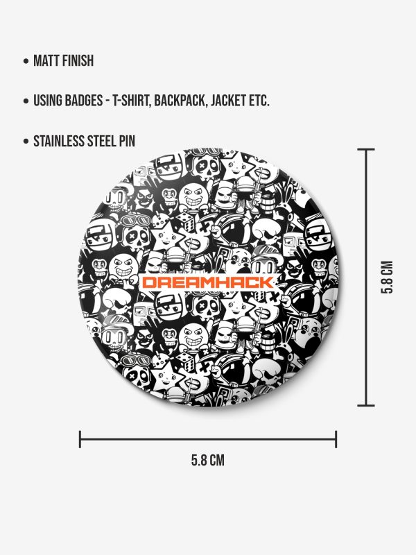 DreamHack Badges D2 - Pack of 2 - Image 3