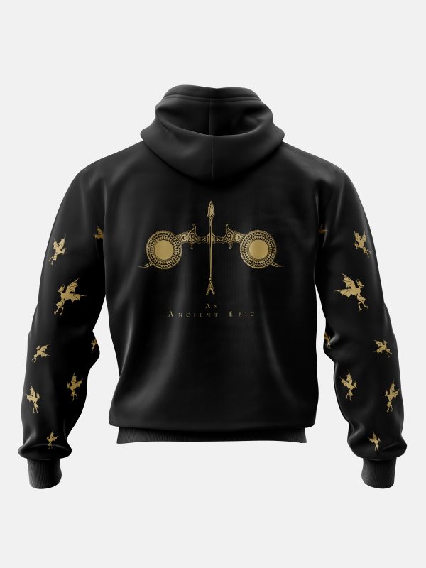 Raji Official Merchandise- Hoodie-Black - Image 2