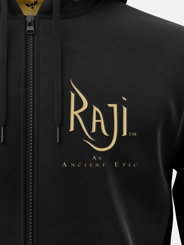 Raji Official Merchandise- Hoodie-Black - Image 3