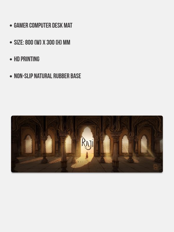 Raji Official Merchandise| Gaming Mouse Pad Desk Mat for Computer Laptop - Image 3
