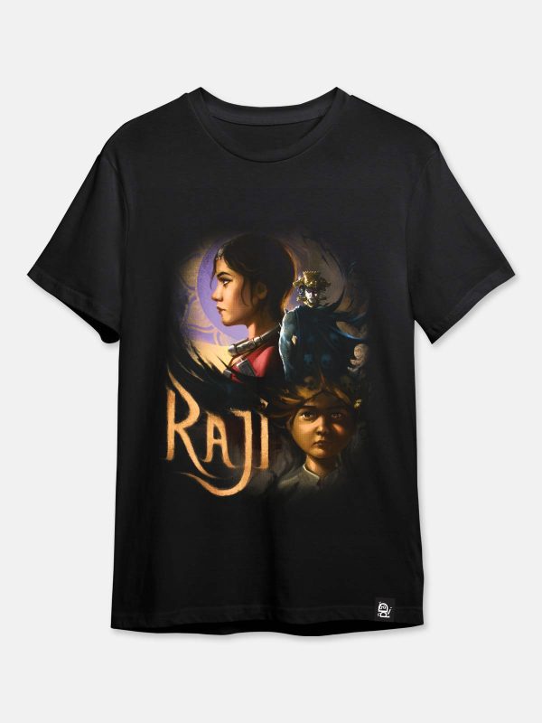 Raji Monochrome- Exclusive Tshirt-Black