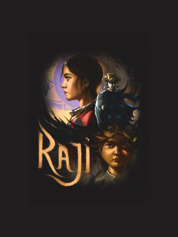 Raji Monochrome- Exclusive Tshirt-Black - Image 2