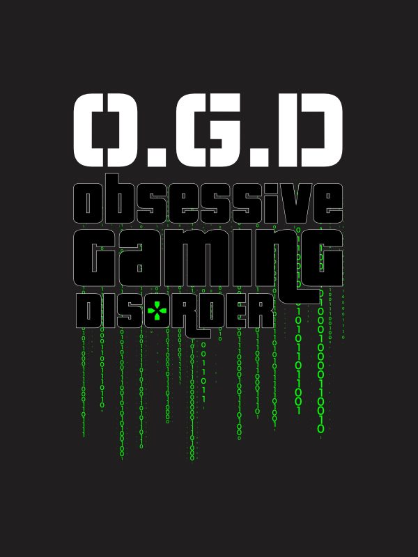 OGD-Gaming Quotes T-Shirt - Black - Image 3