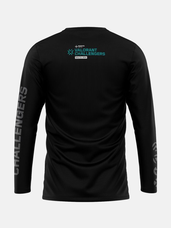 VCSA Abstract Tshirt - Full Sleeve - Black - Image 2