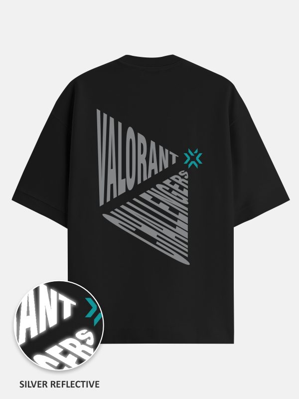 VCSA Oversized Tshirt - Vortex - Black - Image 2