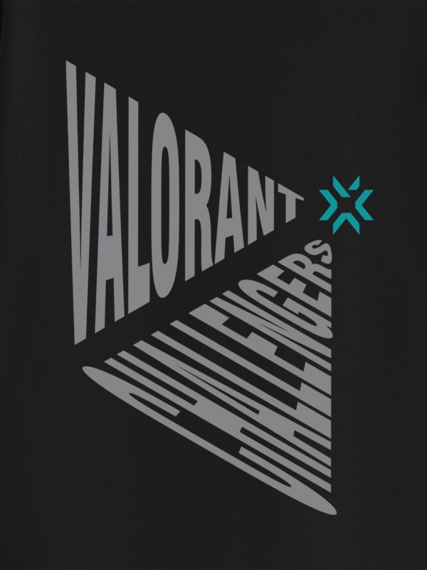 VCSA Oversized Tshirt - Vortex - Black - Image 4