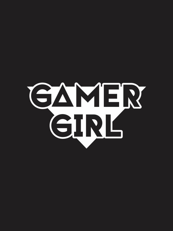 Gaming Quotes T-Shirt - Gamer Girl - Black - Image 3