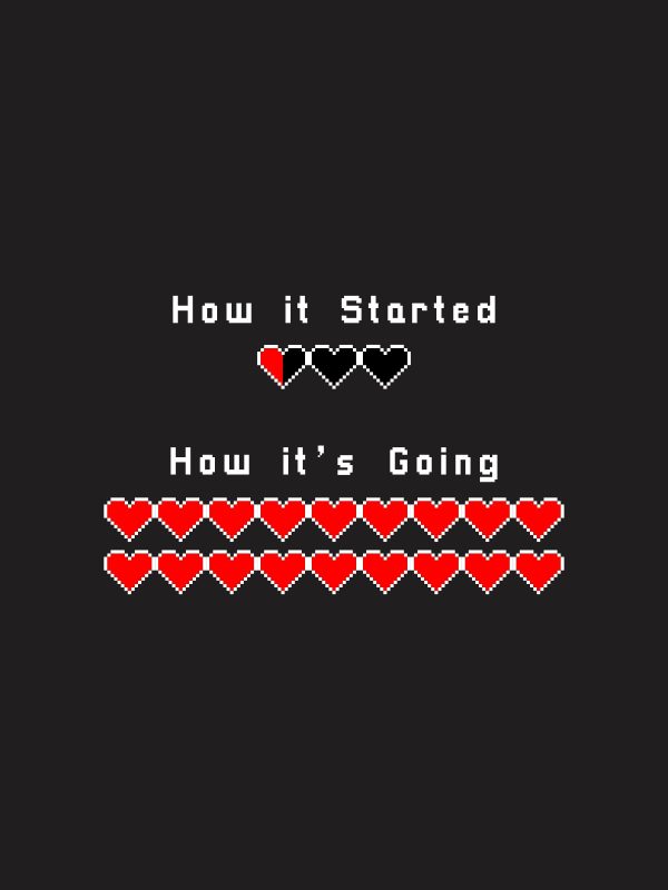 Gaming Quotes T-Shirt - How It's Going - Black - Image 3