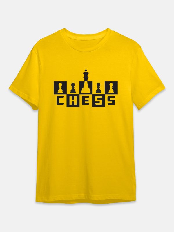Chess Box T-Shirt - Yellow