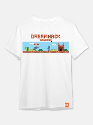 DreamHack Mario Theme - T-Shirt - White