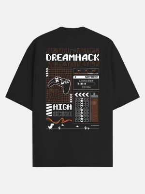 DreamHack Oversized - T-Shirt - Black