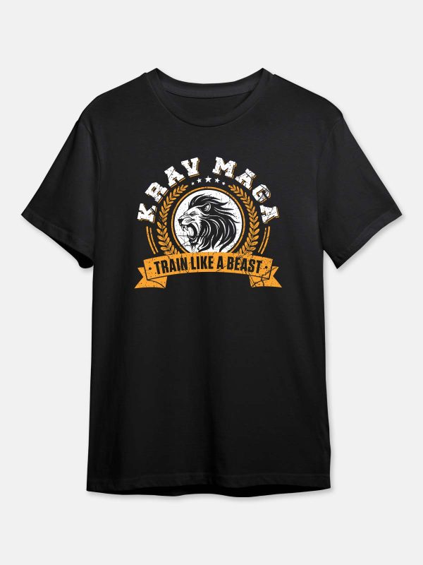 Train Like A Beast - Combat Tshirt - Black