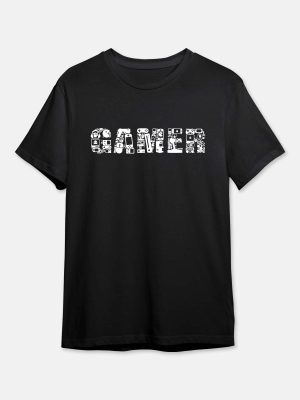 Uber Gamer - Gaming Quotes T-Shirt - Black