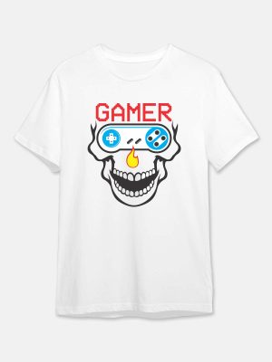 Gamer - Gaming Quotes T-Shirt - White