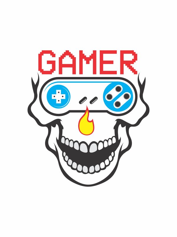 Gamer - Gaming Quotes T-Shirt - White - Image 3