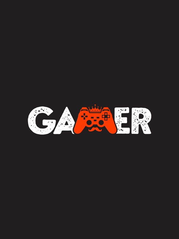 Gamer Controller - Gaming Quotes Tshirt - Black - Image 3