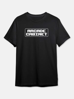 Arcade Cabinet - Gaming Quotes Tshirt - Black