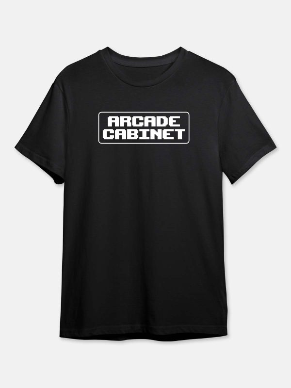 Arcade Cabinet - Gaming Quotes Tshirt - Black