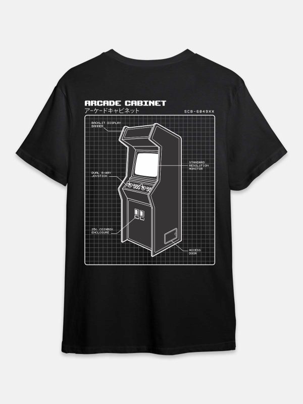Arcade Cabinet - Gaming Quotes Tshirt - Black - Image 2
