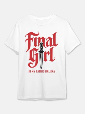Gamer Girl Era - Gaming Quotes T-Shirt - White