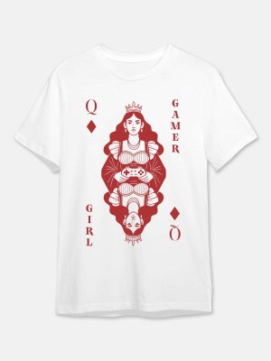 Queen - Gaming Quotes T-Shirt - White
