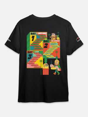 NH7 T-Shirt 2023 - Lineup - Black