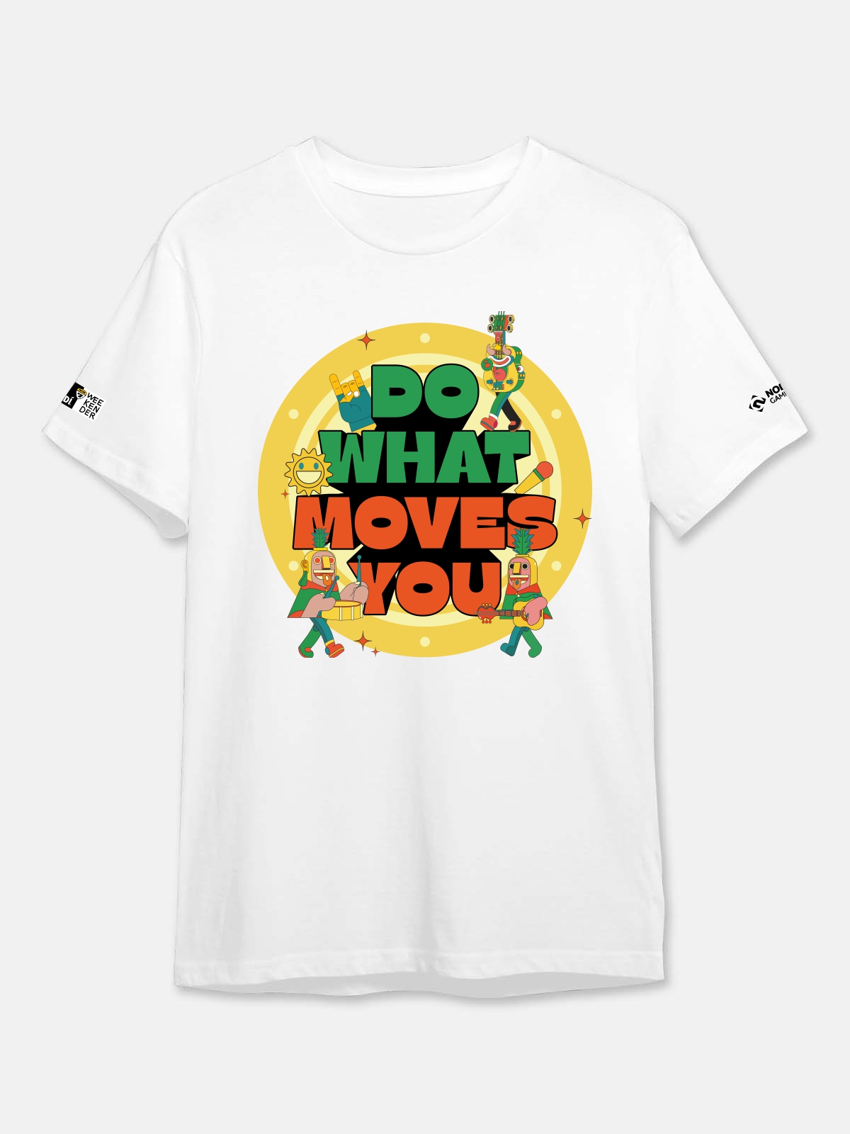 Do what moves you - NH7 T-Shirt - White