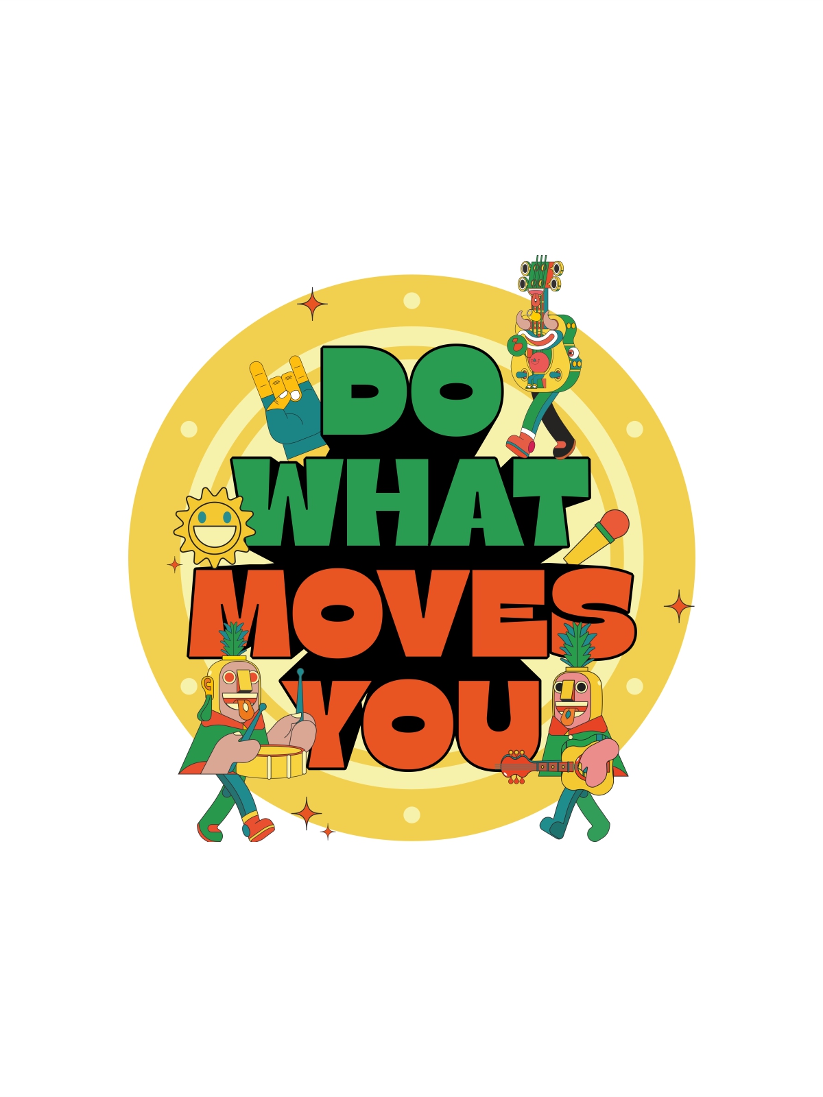 Do what moves you - NH7 T-Shirt - White - Image 3